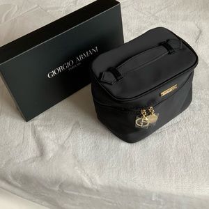 armani cosmetic bag